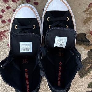 Converse Adult Black and White Sneakers